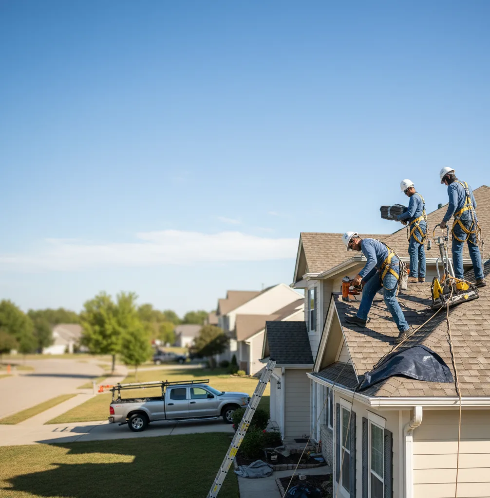 Roof Repair in Tontitown